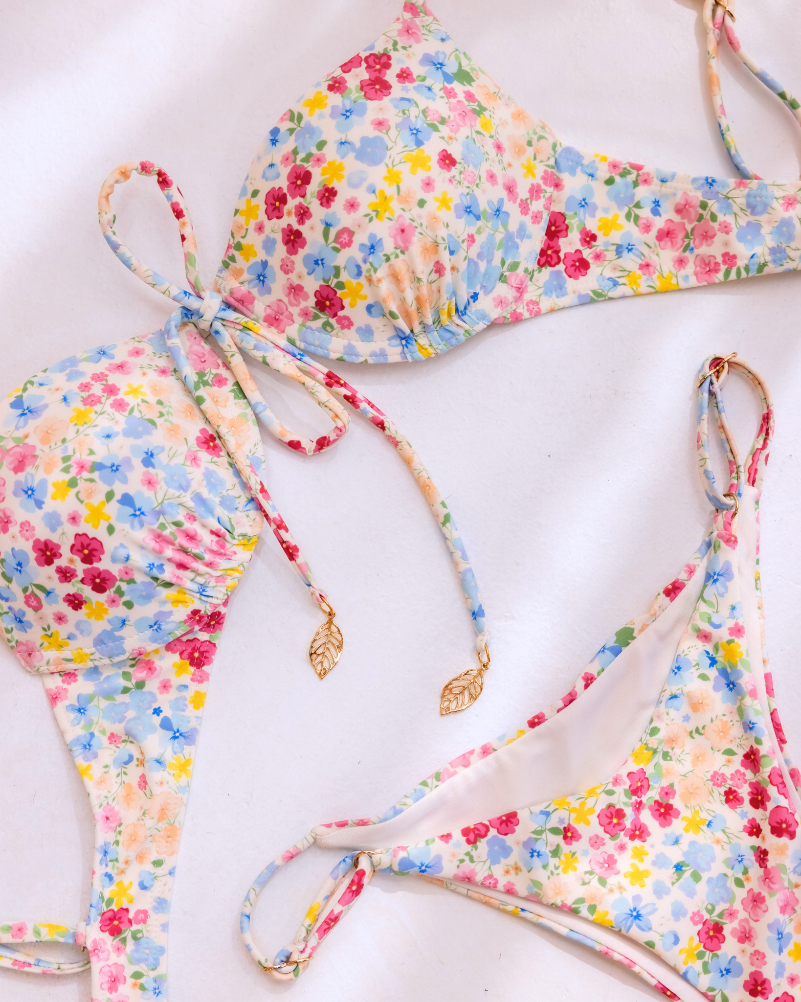 Poppy Adjustable Cheeky Bikini Bottom / Wonderbloom
