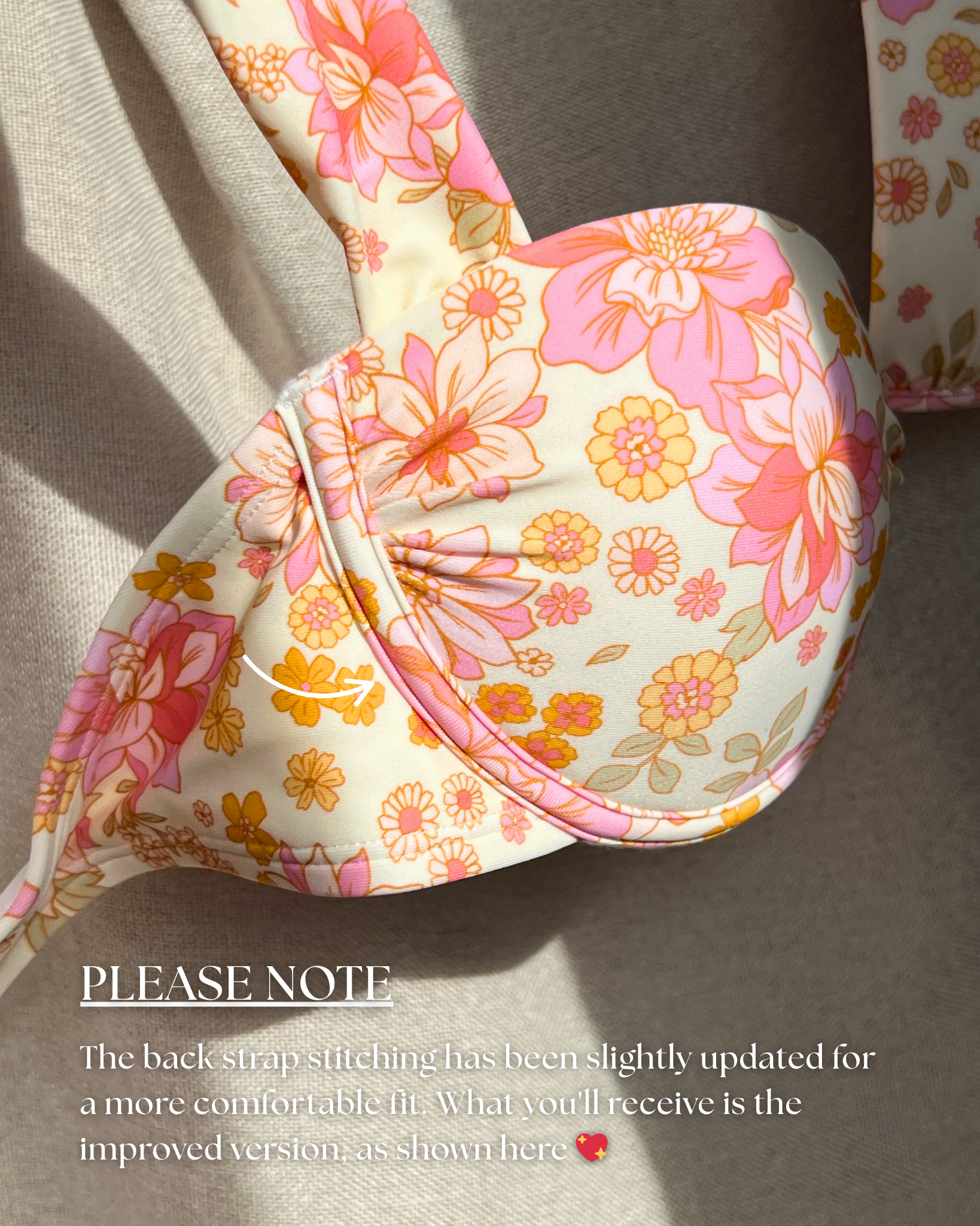 Clover Push Up Top / Daydream