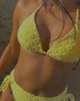Buttercup Push Up Top / Yellow